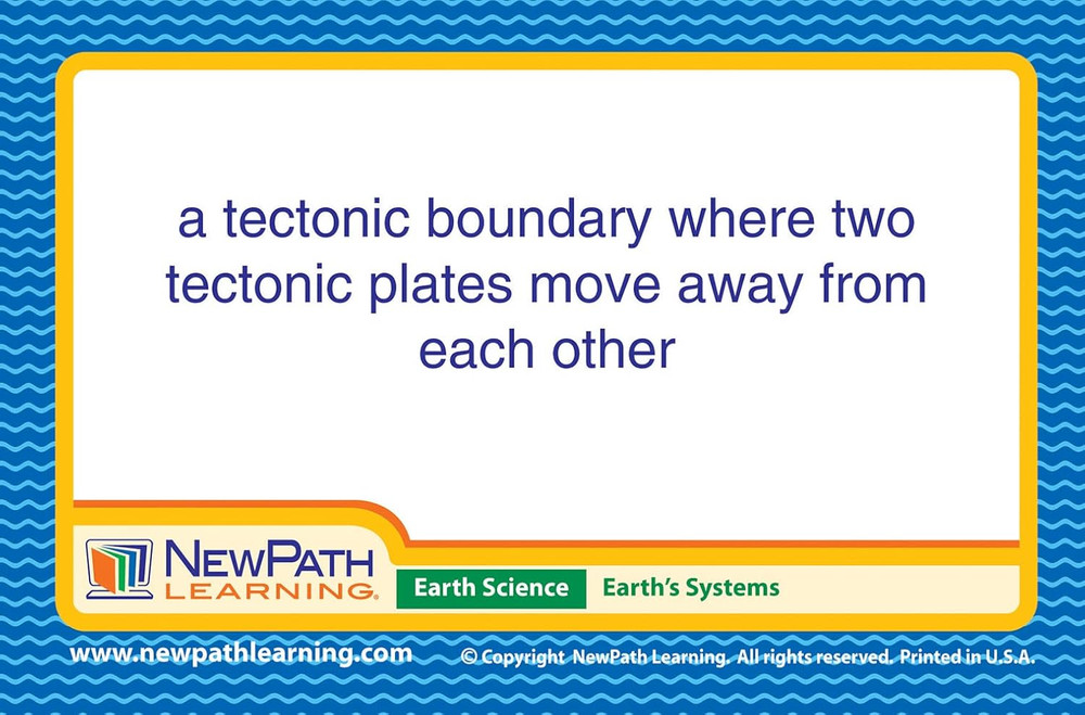- 44-6018 Earth Science Vocabulary Builder Flash Card Set, Middle School Medium