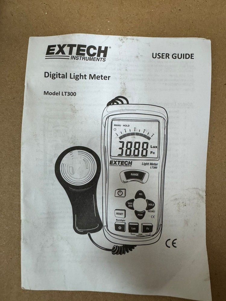 Extech / Digital Light Meter / LT300