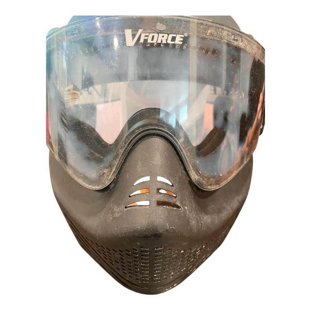 VFORCE Profiler Paintball Mask Black Adjustable USED