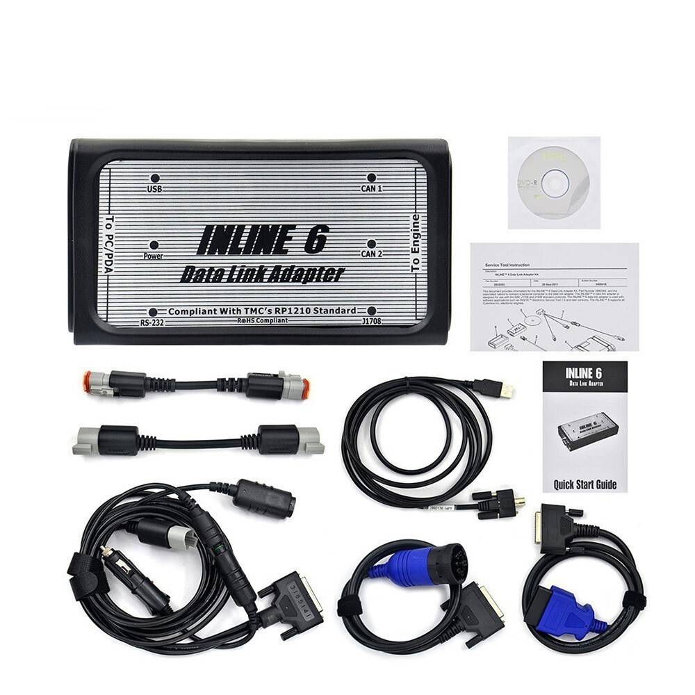 New 3165033 Inline 6 Data Link Adapter Diagnostic Tool TMC's Kit