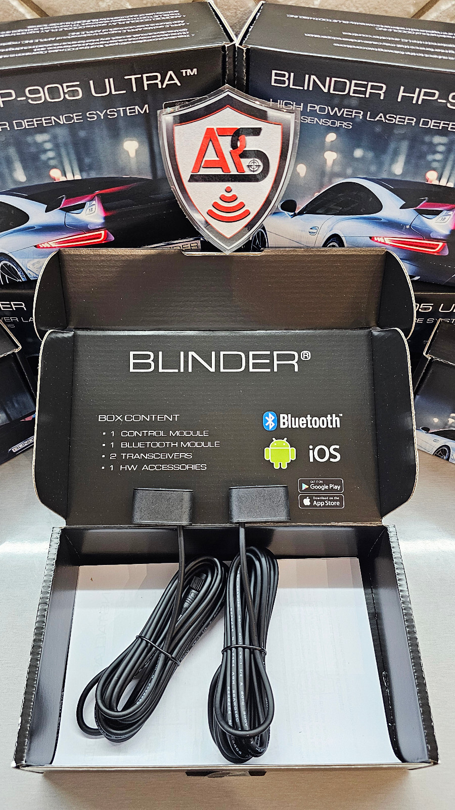 BLINDER HP-905 ULTRA - NEW Model - 2024 - DUAL Sensors - FREE LASER TESTER !!!