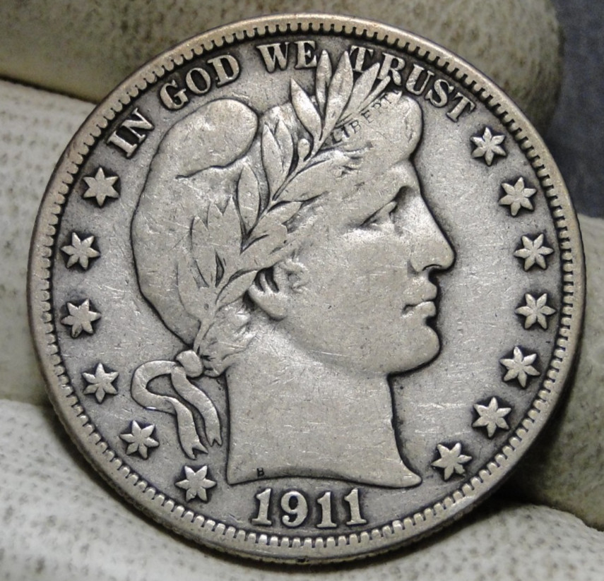 1911 Barber Half Dollar