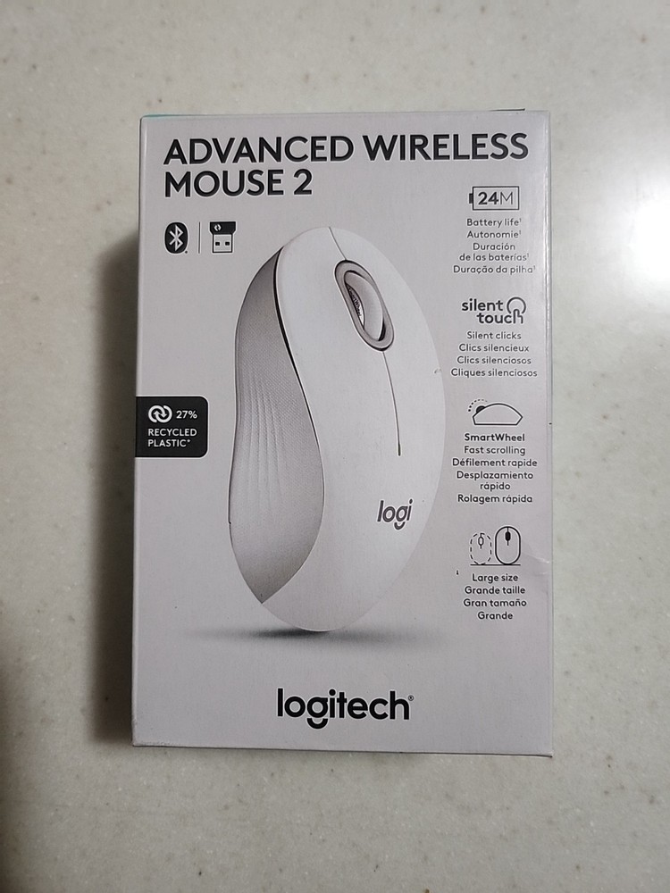 Logitech Advanced Wireless Mouse 2 Silent Touch Wireless Bluetooth