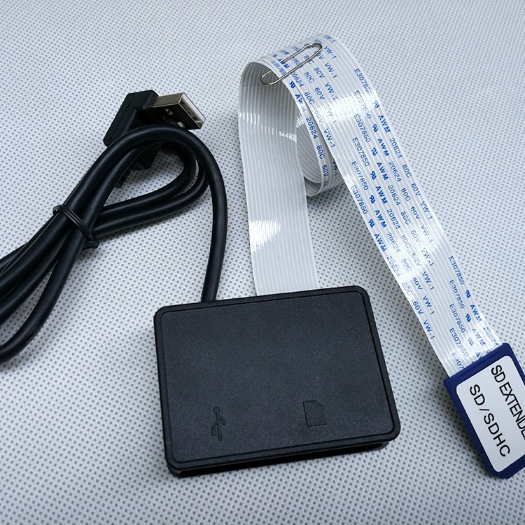 2in1 USB to SD Extension Cable Extender Reader Box Mobile Phone for Data Update
