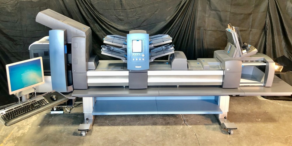 Pitney Bowes DI950 FASTPAC Inserting Machine - Document Printer, Folder, Sealer