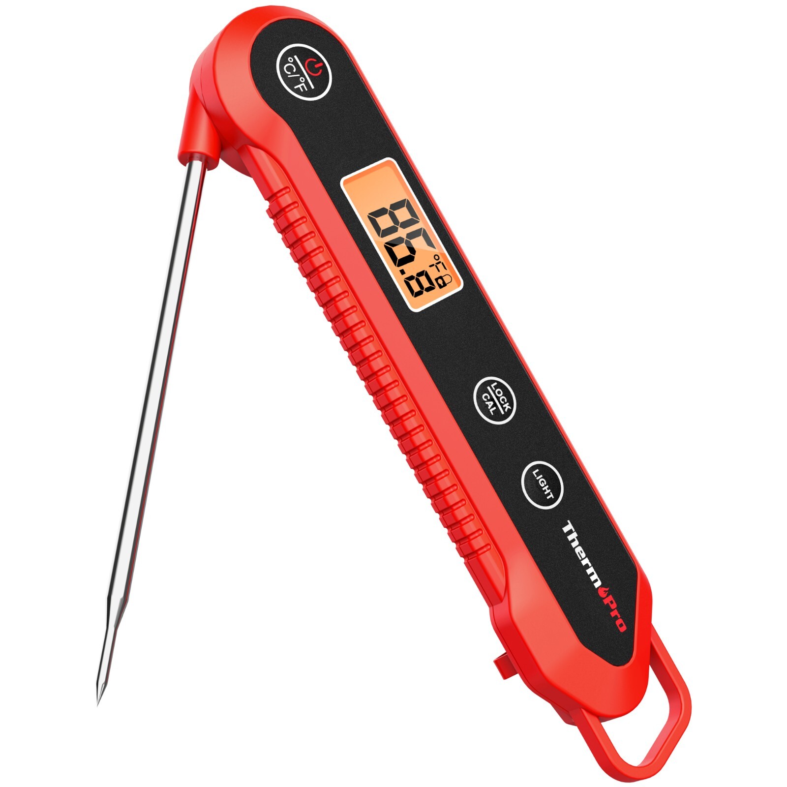 ThermoPro Instant Read Meat Thermometer Digital LCD Cooking BBQ Food Thermometer