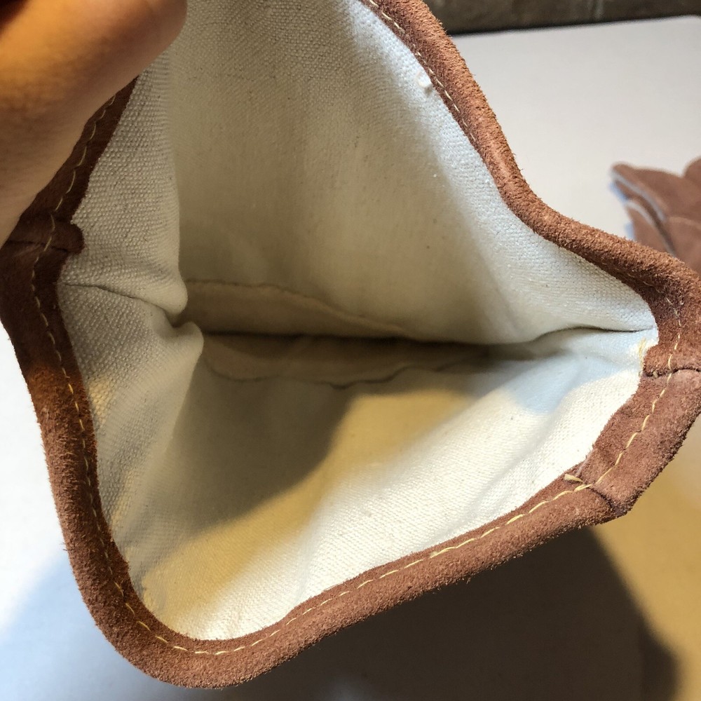 Leather Welding Gloves Brown RZK
