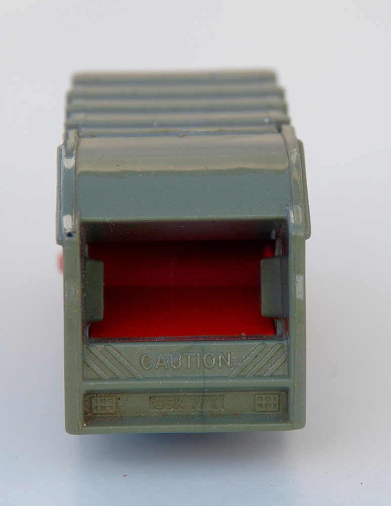 Matchbox Vintage Refuse Truck Bin Wagon #36 No Box