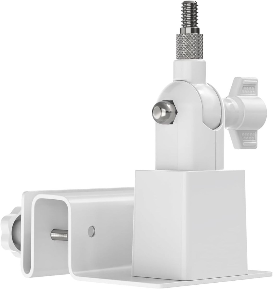 Universal Solar Panel Gutter Mount for Enhanced Sunlight - No Drill Installation