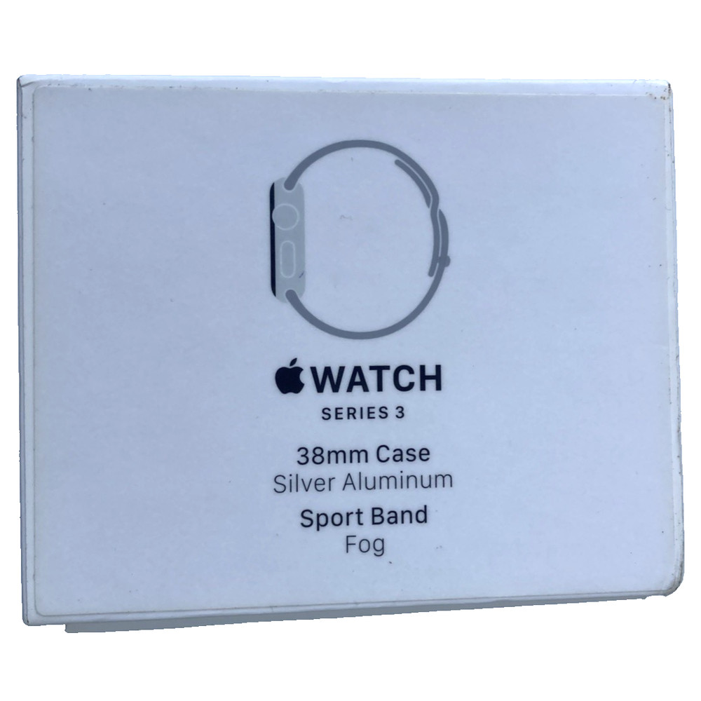 Empty Box & Inserts Only – Authentic OEM Apple Watch Series 3 Packaging Only