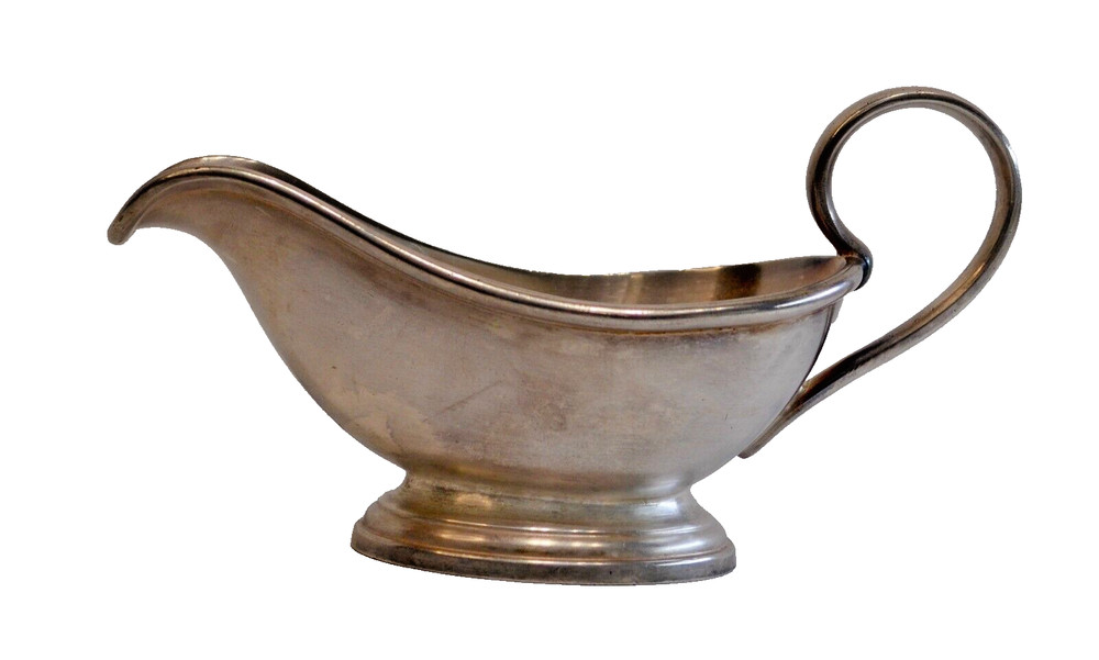 Vintage WMF Silver-Plated Gravy Boat – Flughafen München Riem Airport Marking