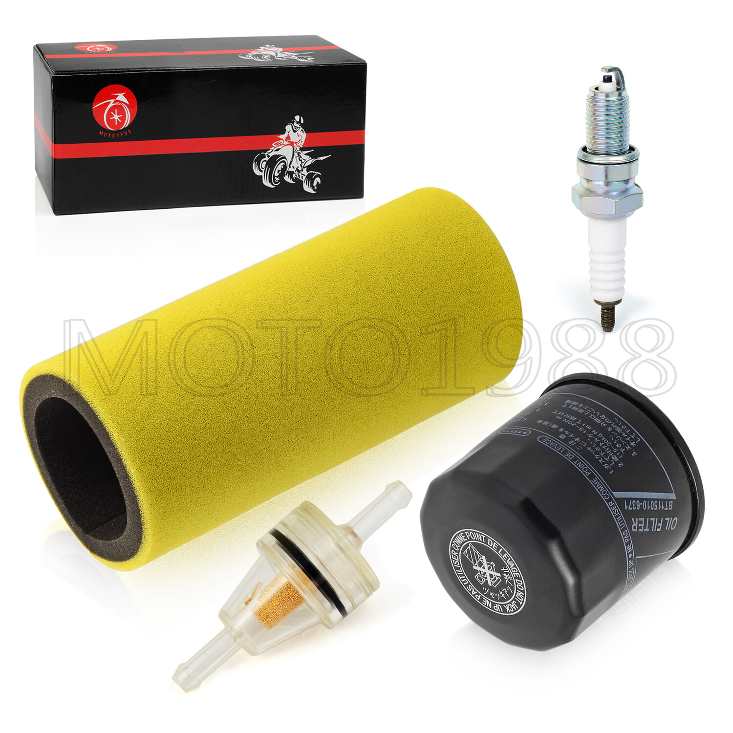 Pre-oiled Air Filter Cleaner Kit For Yamaha Rhino 660 YXR660F 4X4 2004 2005-2007