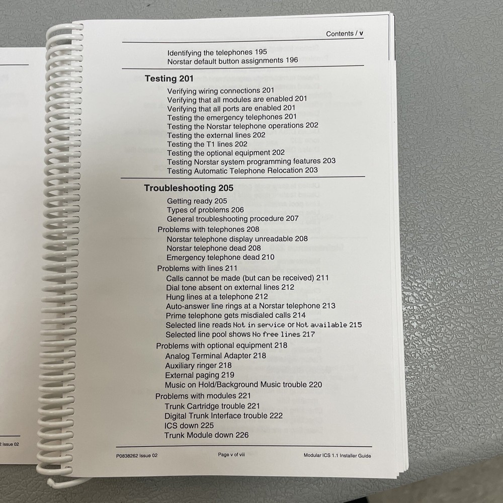 Norstar Plus Modular ICS 1.1 Installer Guide