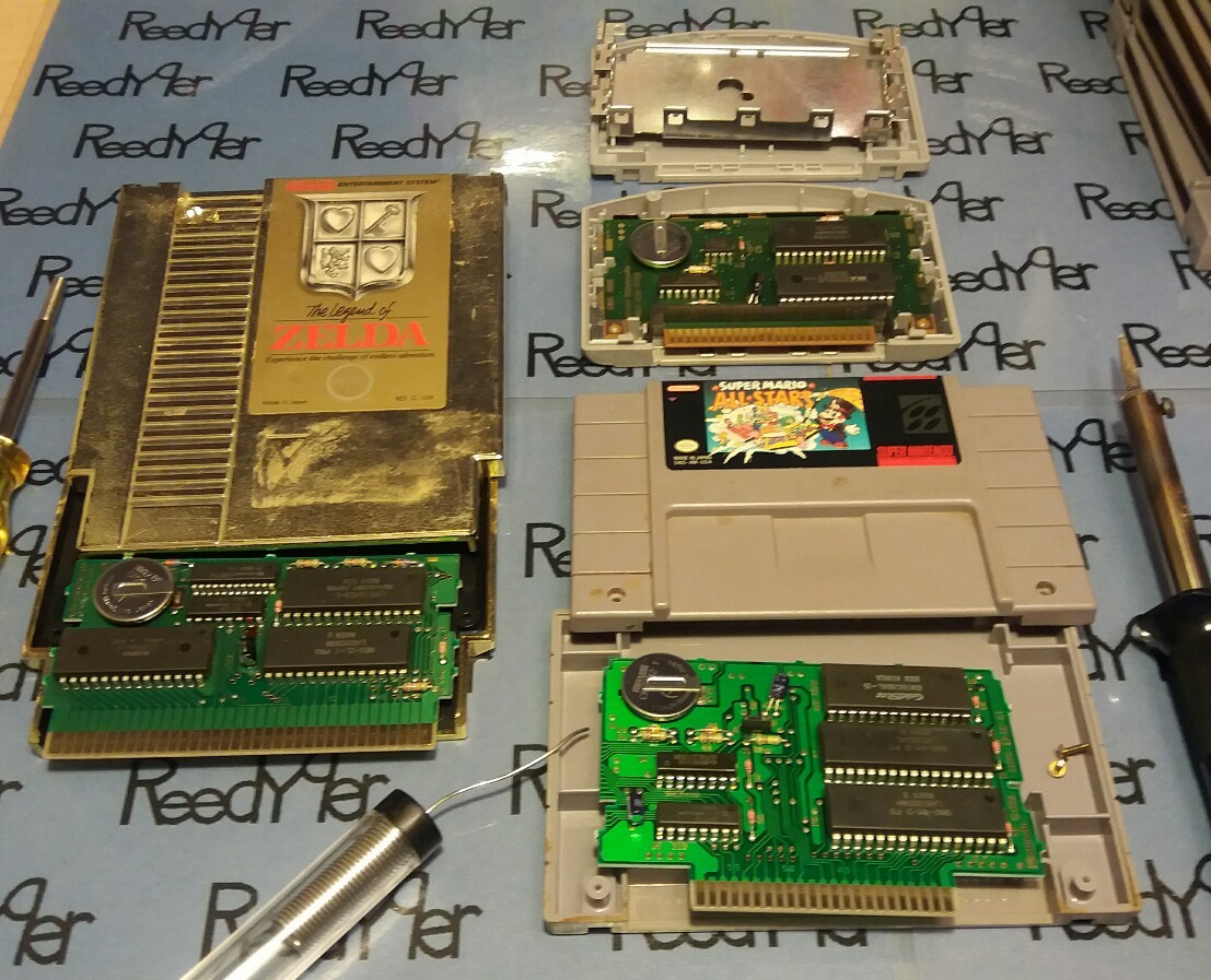 *BEST* GAME SAVE BATTERY REPLACEMENT REPAIR SERVICE Fix NES SNES N64 Gameboy gba