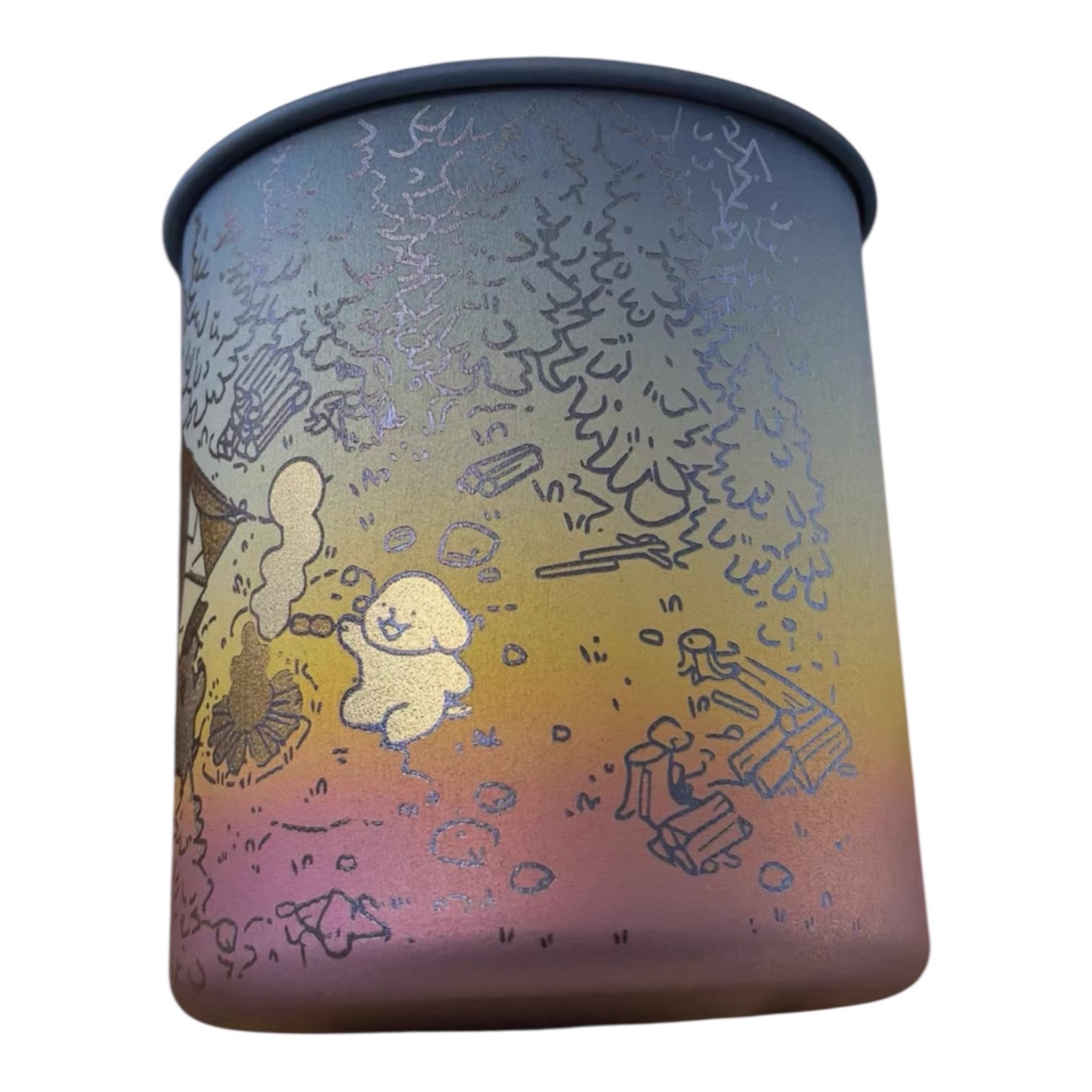 Snow Peak Titanium Mug 450ml Custom Design Camping Cup Ultralight