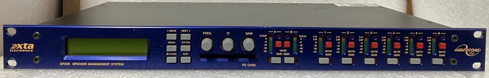 XTA Electronics DP226 Speaker Management System DSP Based Audio Processor