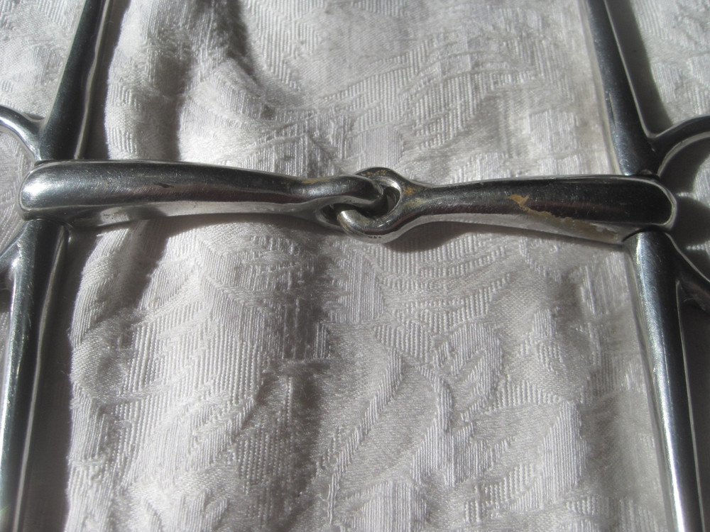 Full Check Snaffle 5'' Stainless Steel