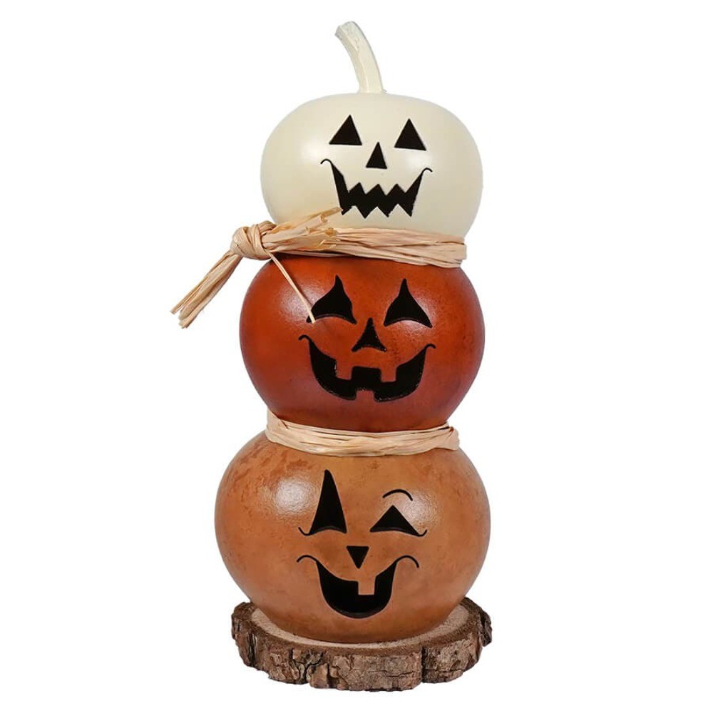 Tiny Jack Gourd Stack
