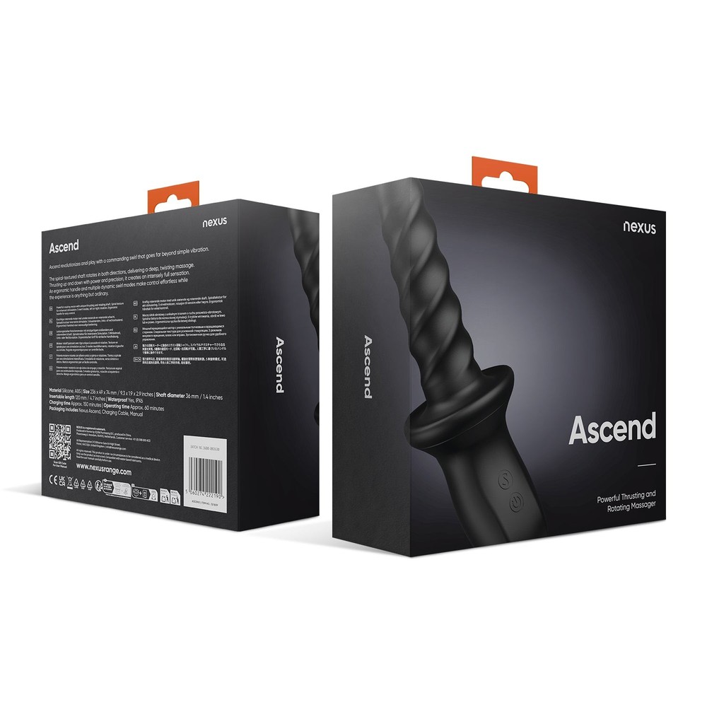 Nexus Ascend Thrusting, Rotating Massager Rechargeable