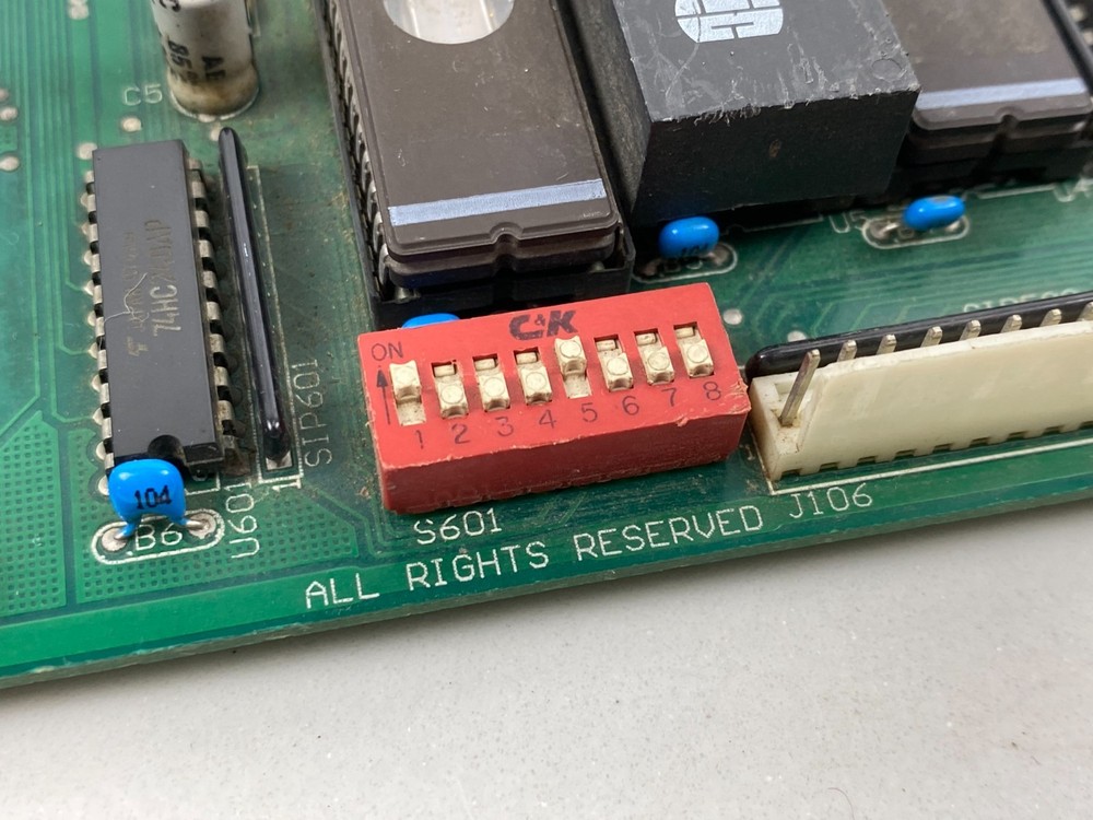 Deltronics Labs BJ-100 REV.3 Ticket counter Controller W/ Controller Board PCB