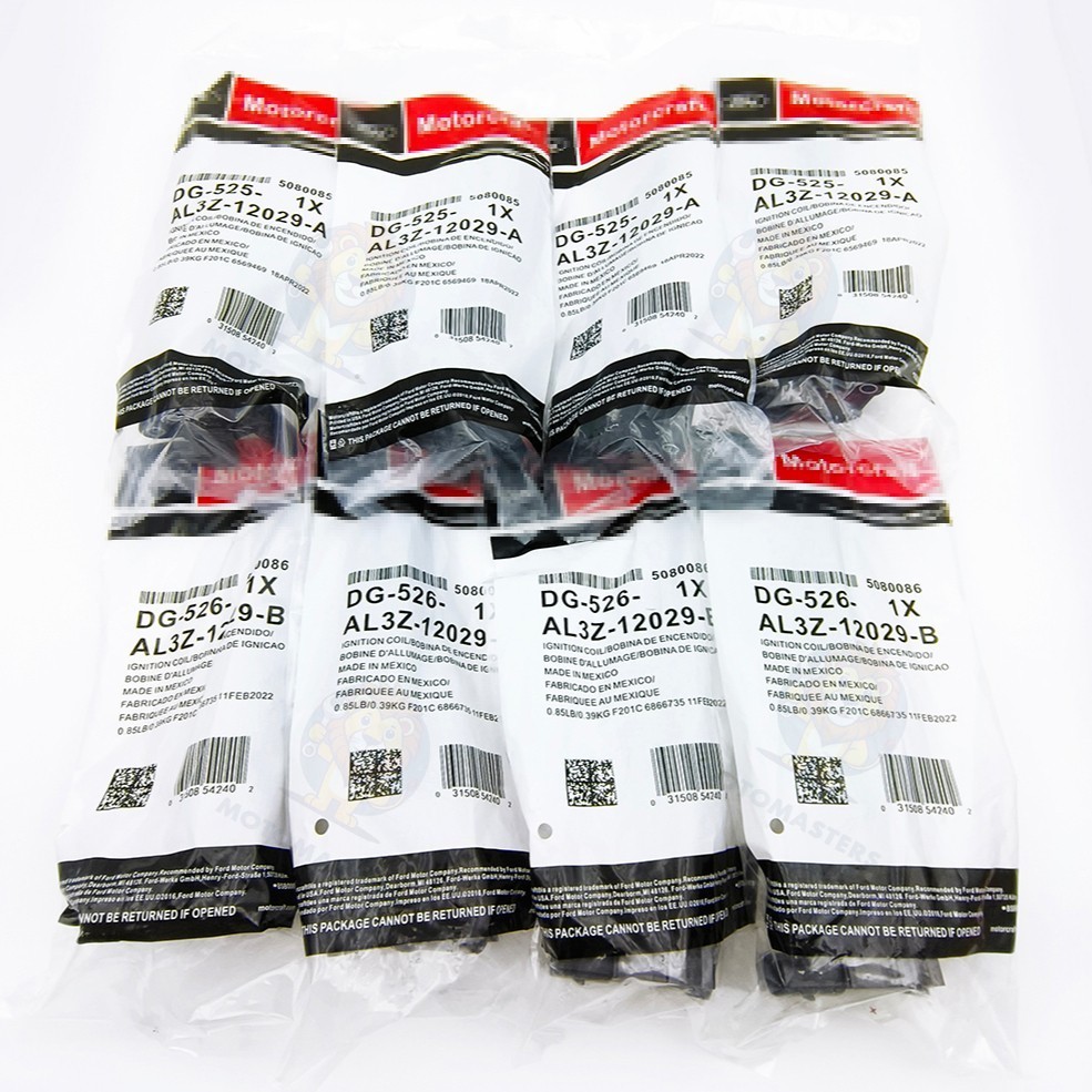8Pcs Ignition Coil Motorcraft DG525 &DG526 For Ford F250 F350 Super Duty 6.2L