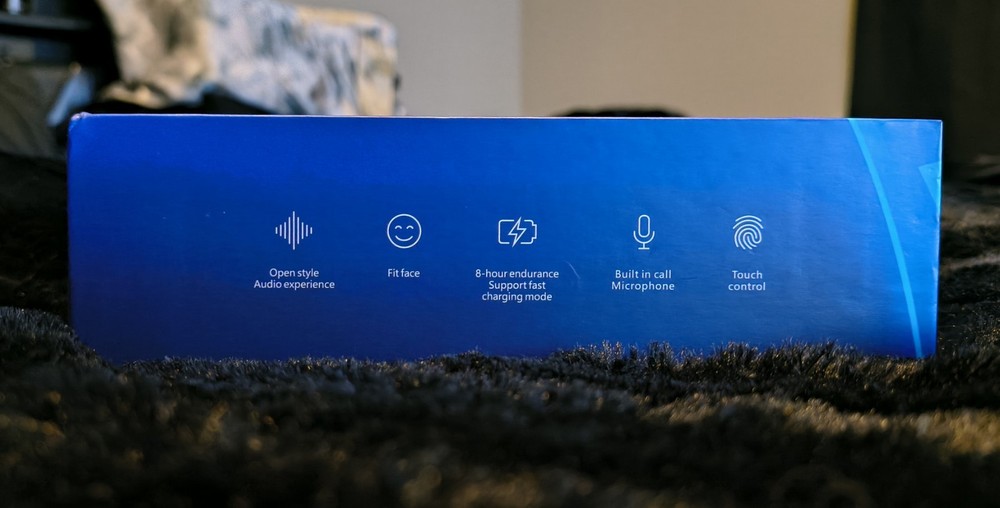 Smart Black Sunglasses Bluetooth Audio Touch Control