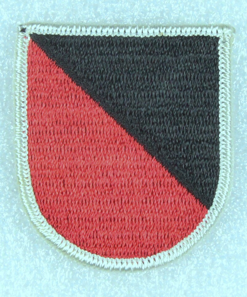 Army Beret Flash Patch: E Co. 311th Military Intelligence Bn, LRS Detachment