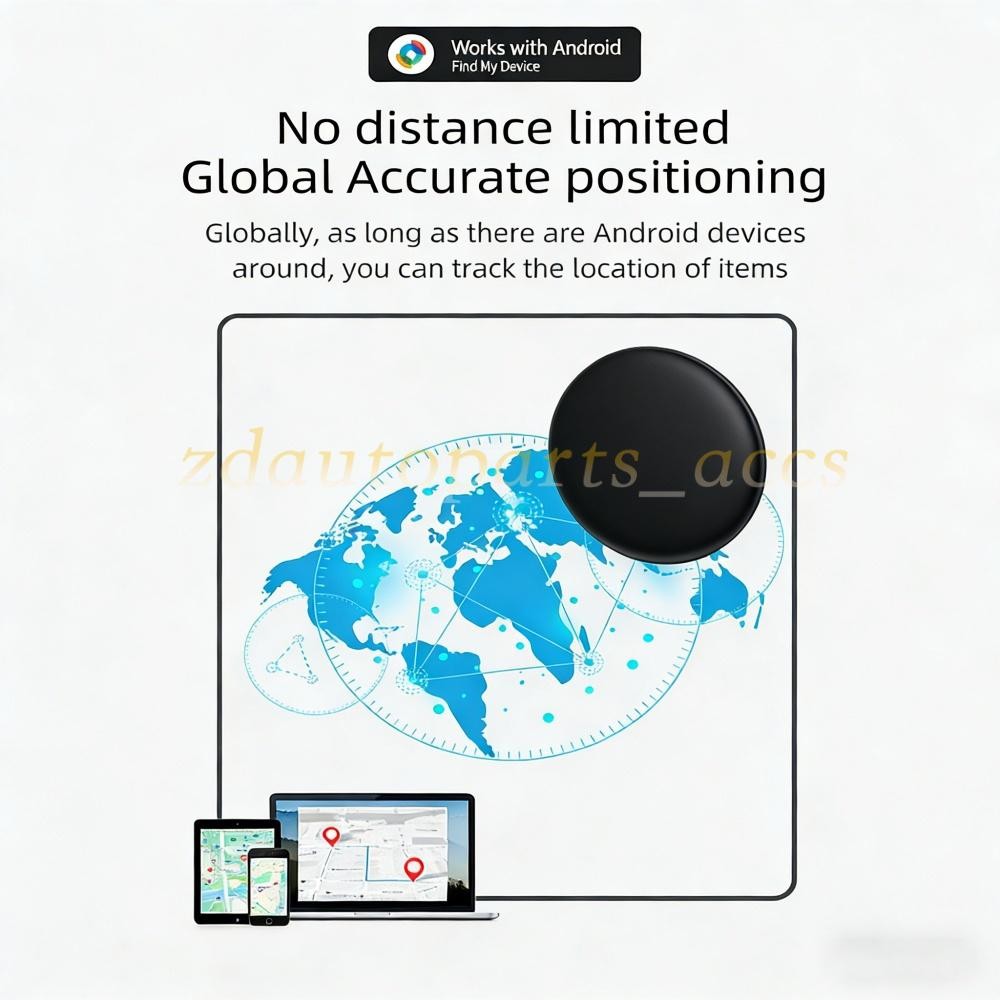 GPS Tracker for Vehicles,Hidden GPS Car Tracker with Magnetic Case, Android Only