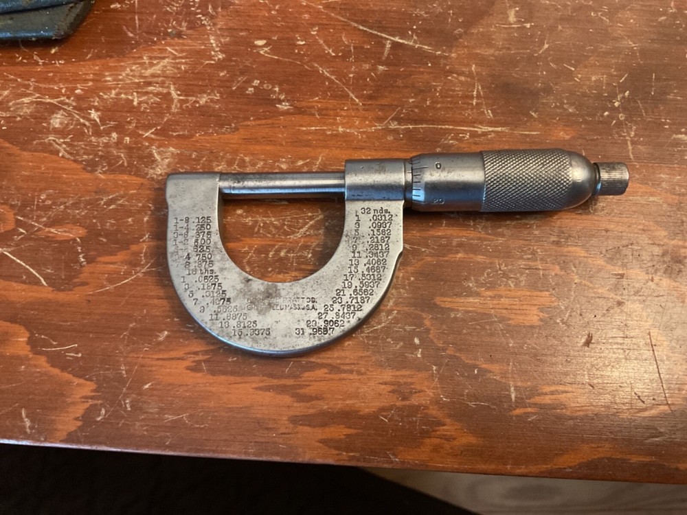 Vintage Goodell-Pratt Co. Micrometer - Used