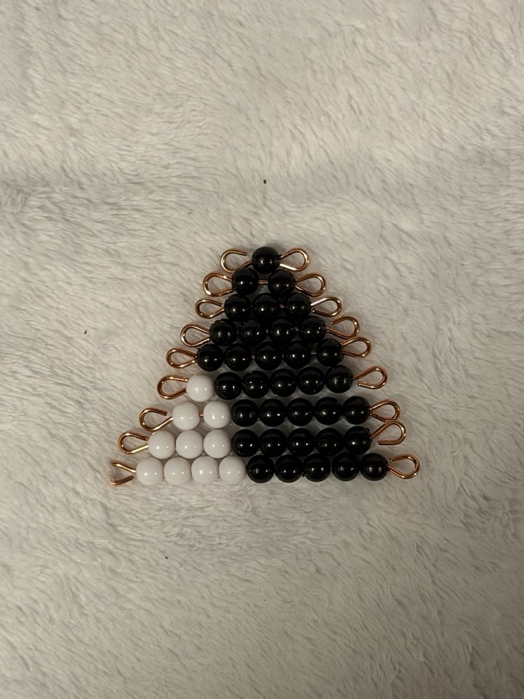 Montessori Negative Snake Game - Math Material