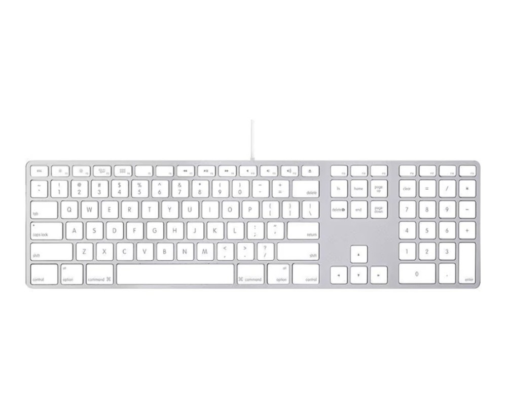 🍏Replacement KEYS Apple Wired Keyboard A1243 Individual Key Cap + Hinge Switch