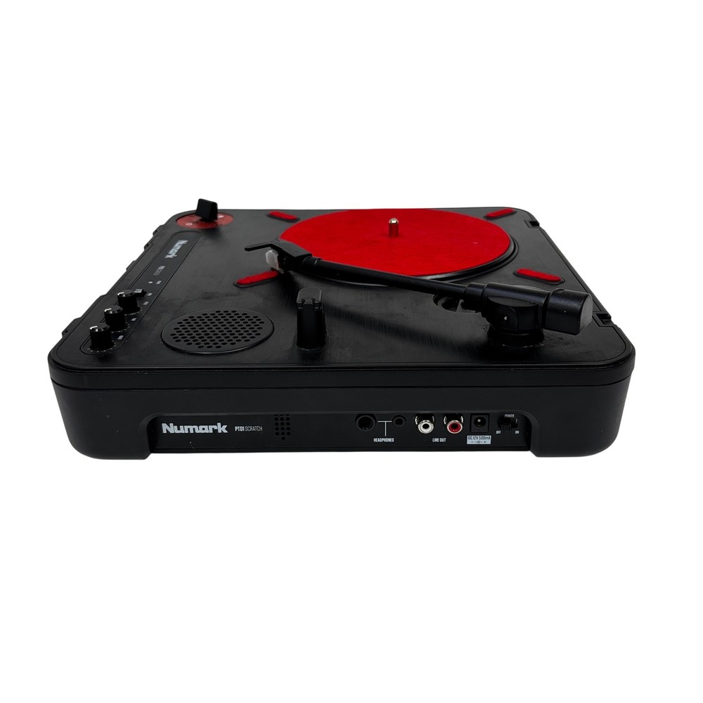 Numark Portable USB DJ Turntable PT01 Scratch