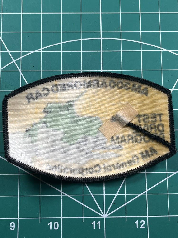 AM300 Armored Car Test Drive Program AM General Corporation Patch