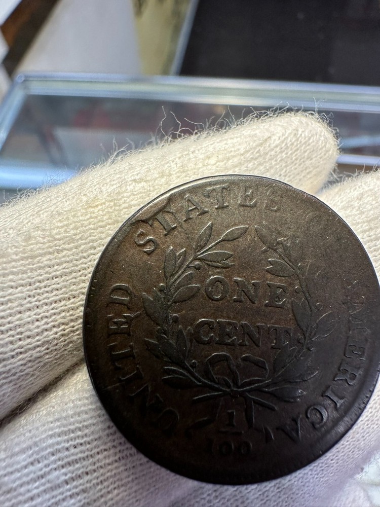 1798 Draped Bust Large Cent Fine Variety S-167