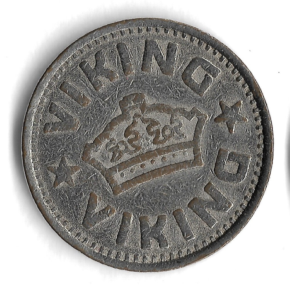 Generic Viking Arcade Game Amusement Token