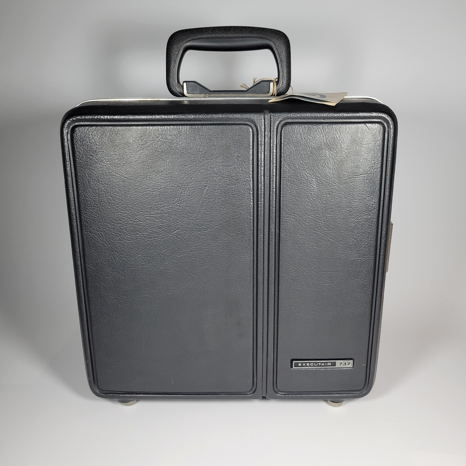 Vintage Portable Travel Bar Executair 737 Trav-L-Bar Case Key Uniroyal Royalite