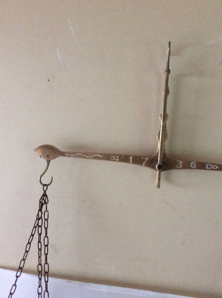 Vintage Decorative Scale