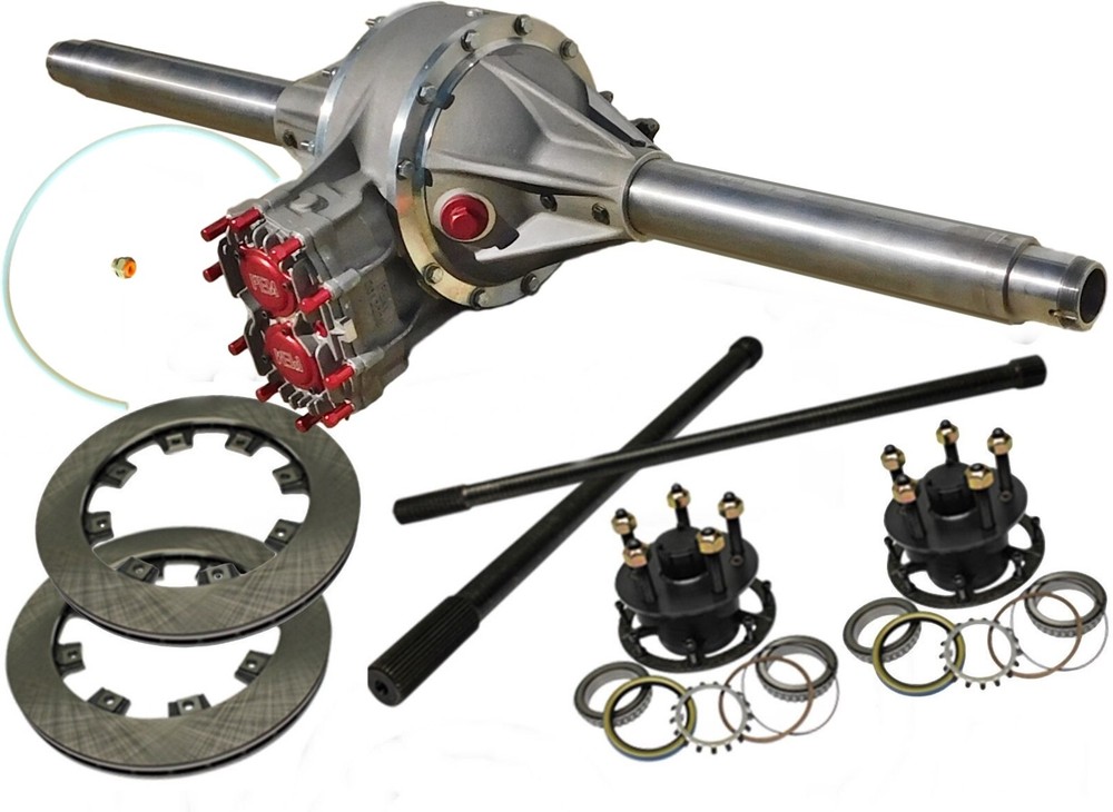 PEM Quick Change Rear End 4.11 GN 5 x 4.75" assembly with solid axles