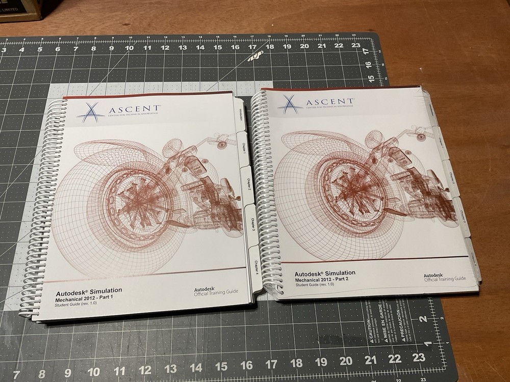 Ascent Autodesk Simulation Mechanical 2012 Part 1 & 2, Part 2 Sealed, A2