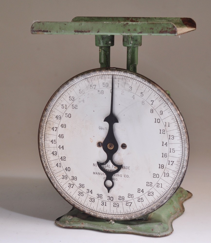 Vintage Pelouze Scale - 60 lb scale