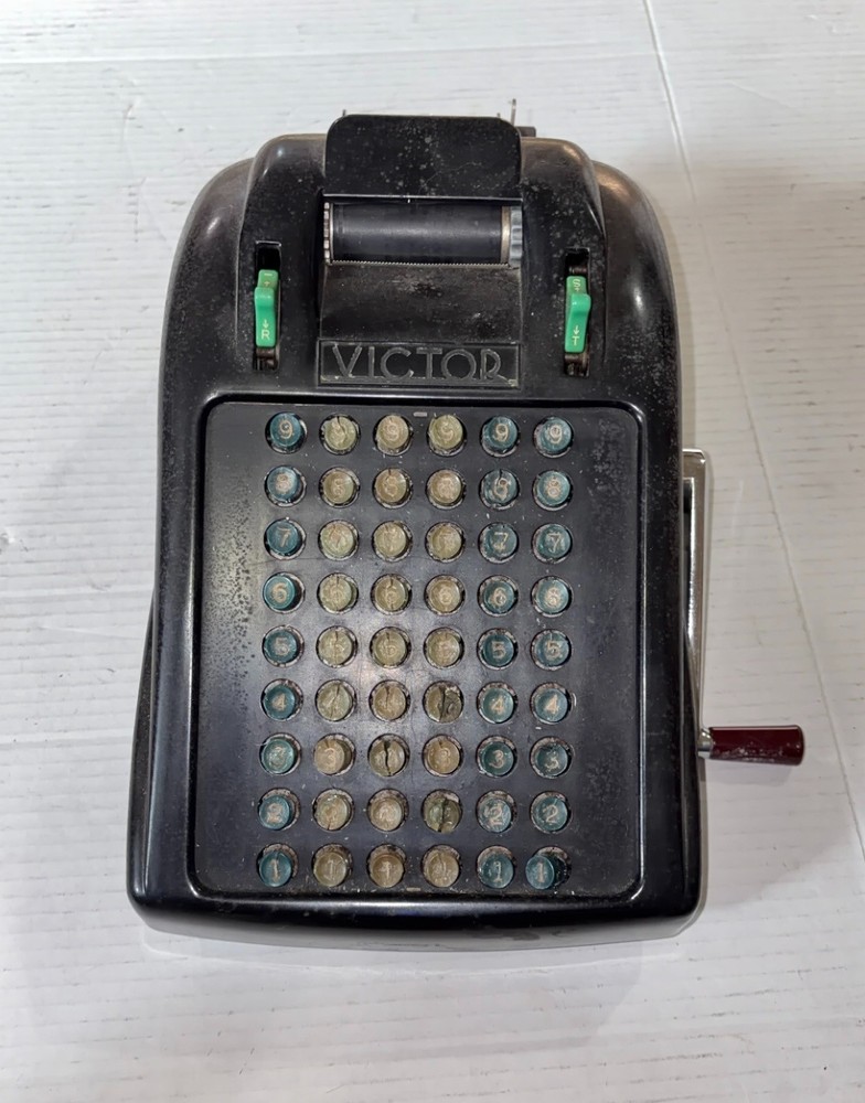 ANtique Victor Adding Machine Early 1900s For Repair