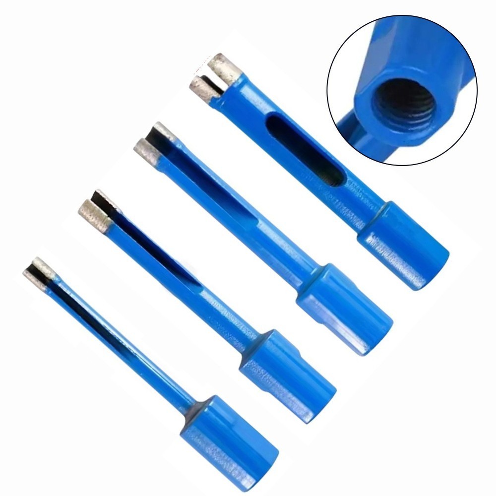 4PCS Drill Bit Set for Efficient Cutting in For Marble Granite Concrete