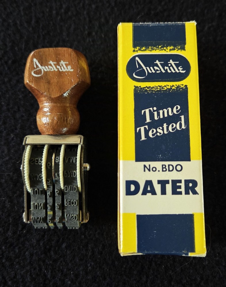 Just Rite Stamper Model BDO Metal Wood