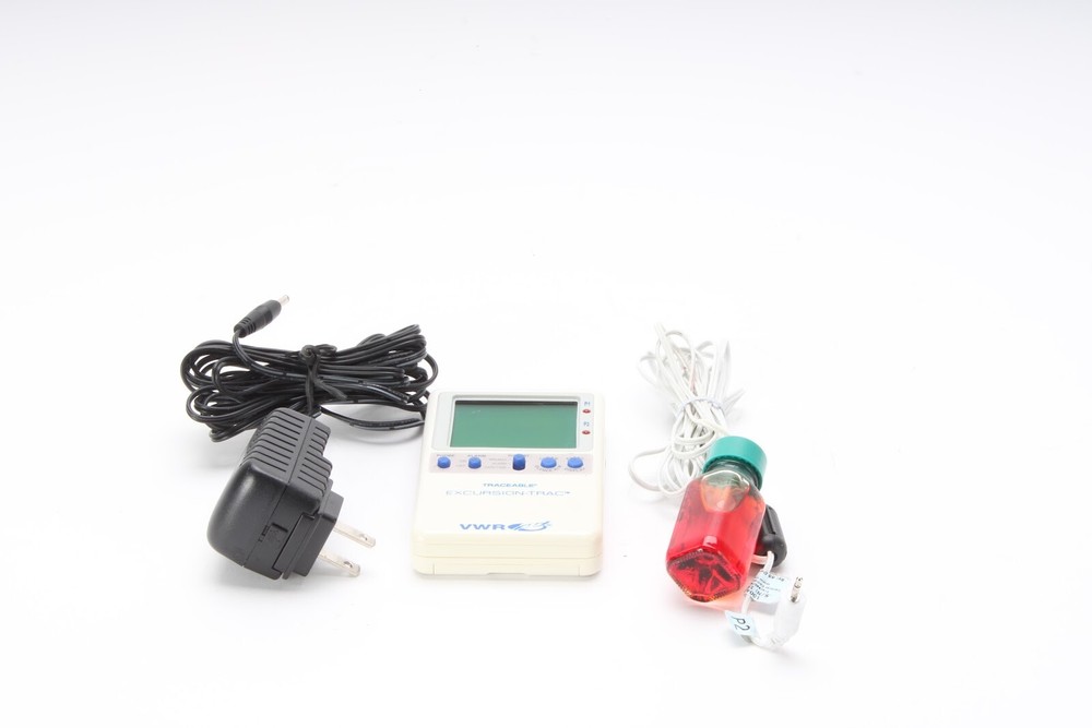 VWR 10048-682 Excursion-Trac Refrigerator/Freezer Temp Data Logger Thermometer