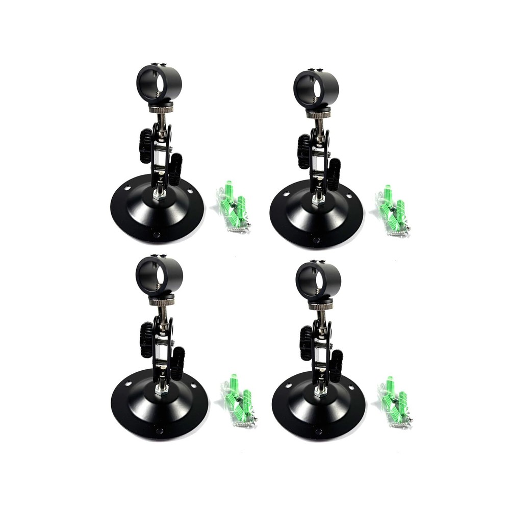Laser Module Bracket 360-Degree Adjustable Positioning Bracket 16mm 4-Pack Bl...