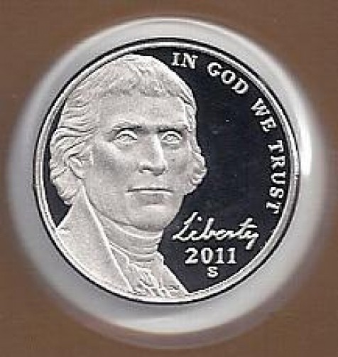 2011-S PROOF NICKEL