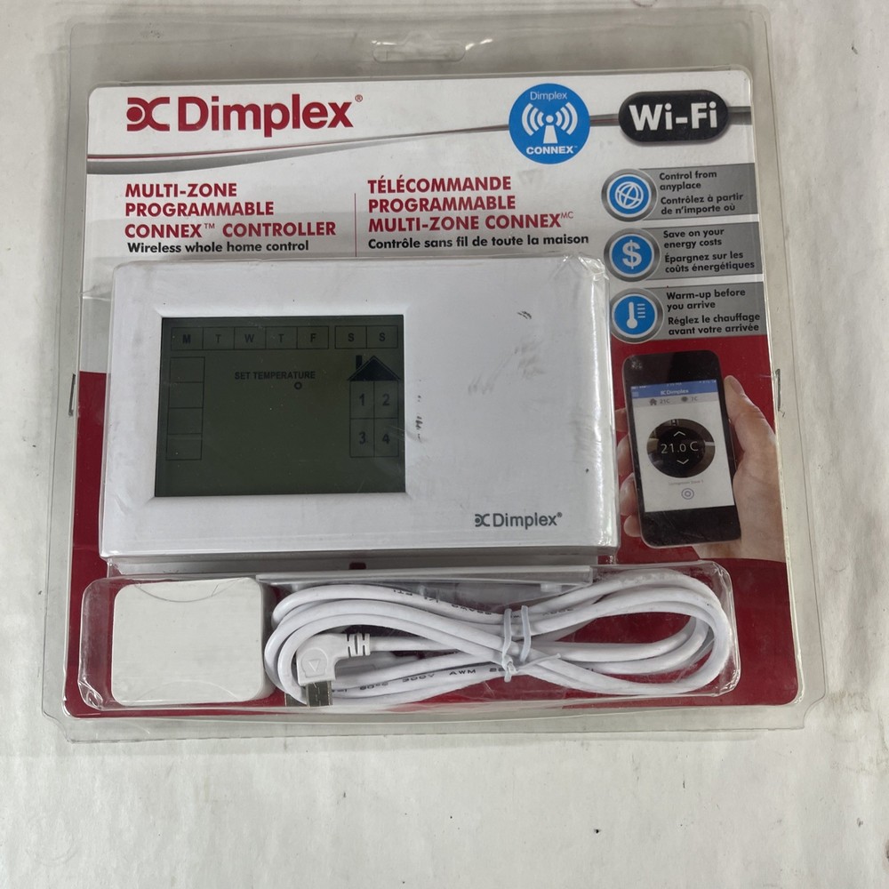 Dimplex Multi Zone Programmable Connex Controller Thermostat CX-WIFI