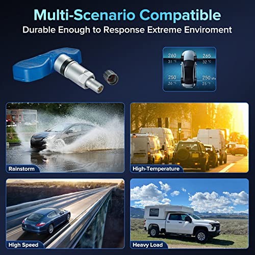 Programmed TPMS Sensor Compatible with 2004 Cadillac Escalade Chevy 15136883