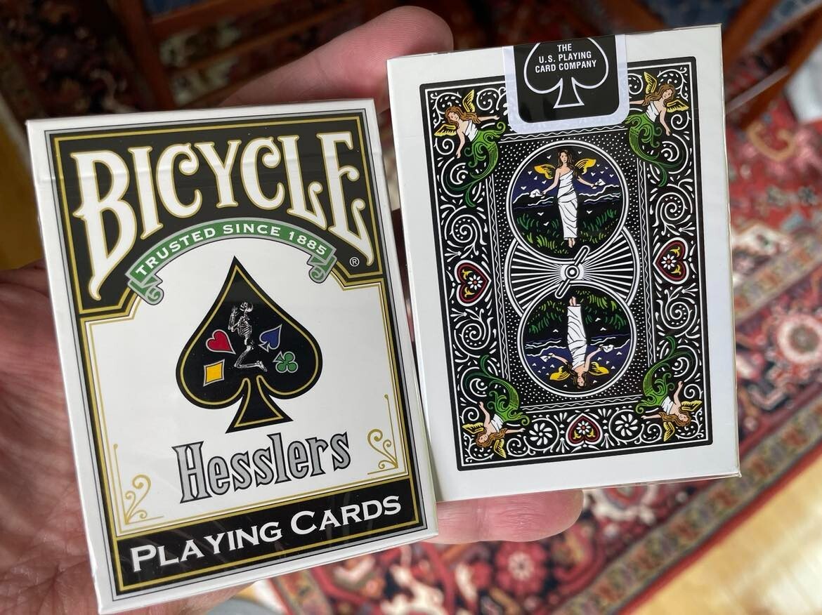 1 DECK Bicycle Hesslers (Maiden Back) playing cards