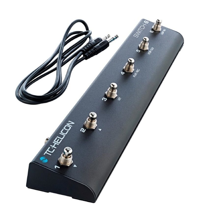 TC Helicon Switch 6 Remote Foot Controller for VoiceLive Touch 2/VoiceLive 3